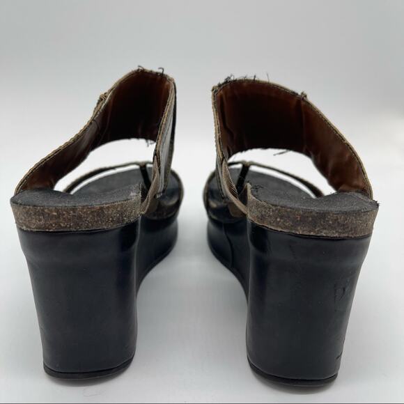 Ruff Hewn Wedge Sandals. Size 7m. In good used condition! - Picture 5 of 8